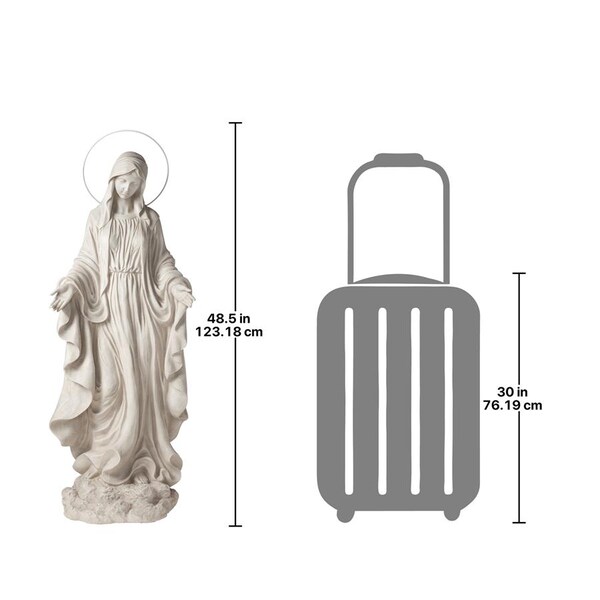 Design Toscano The Blessed Virgin Mary Heavens Light Statue SH7310